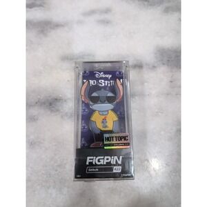 FigPin #422 Disney Lilo & Stitch- Stitch Hot Topic Exclusive, Premium Case, Lock
